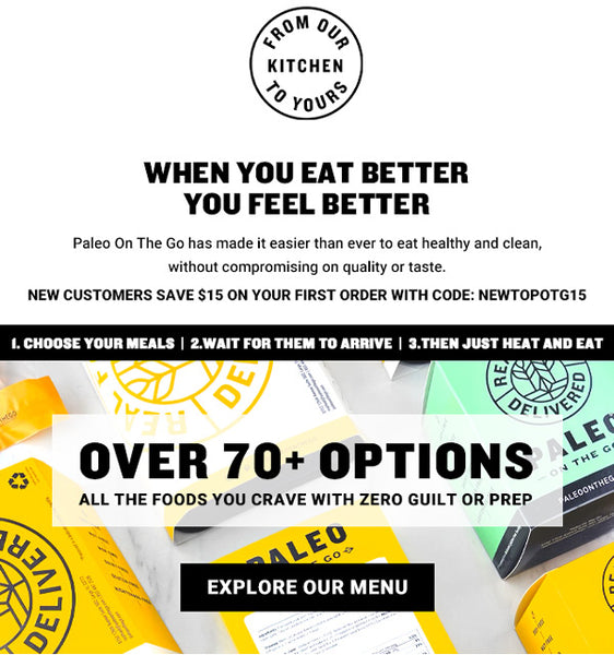 Try Paleo On The Go Meal Delivery Service Today