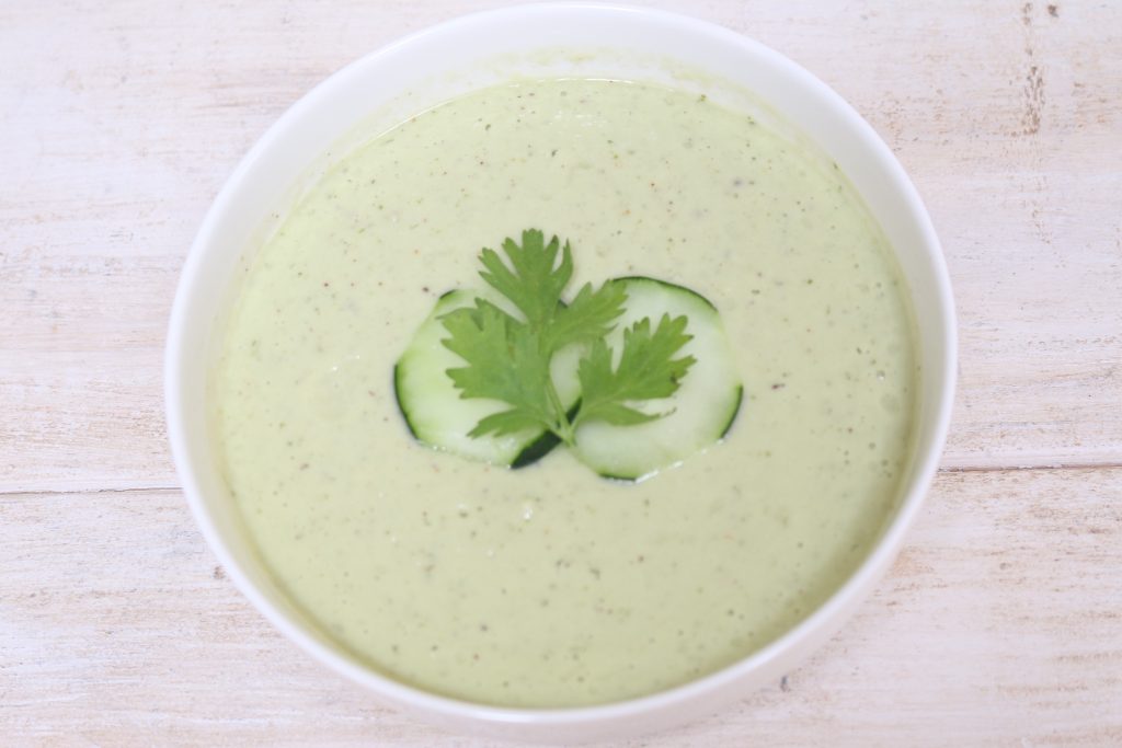 AIP Avocado Cucumber Soup