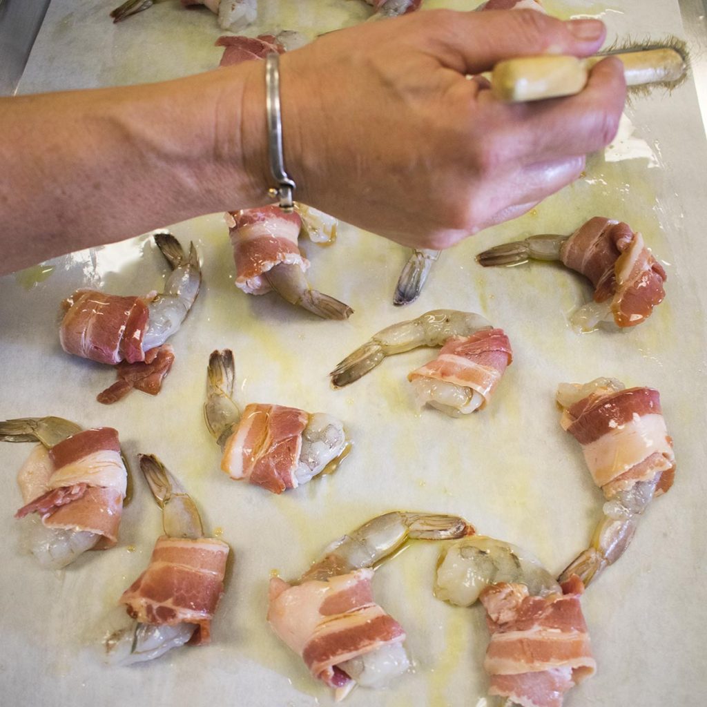 aip bacon wrapped shrimp