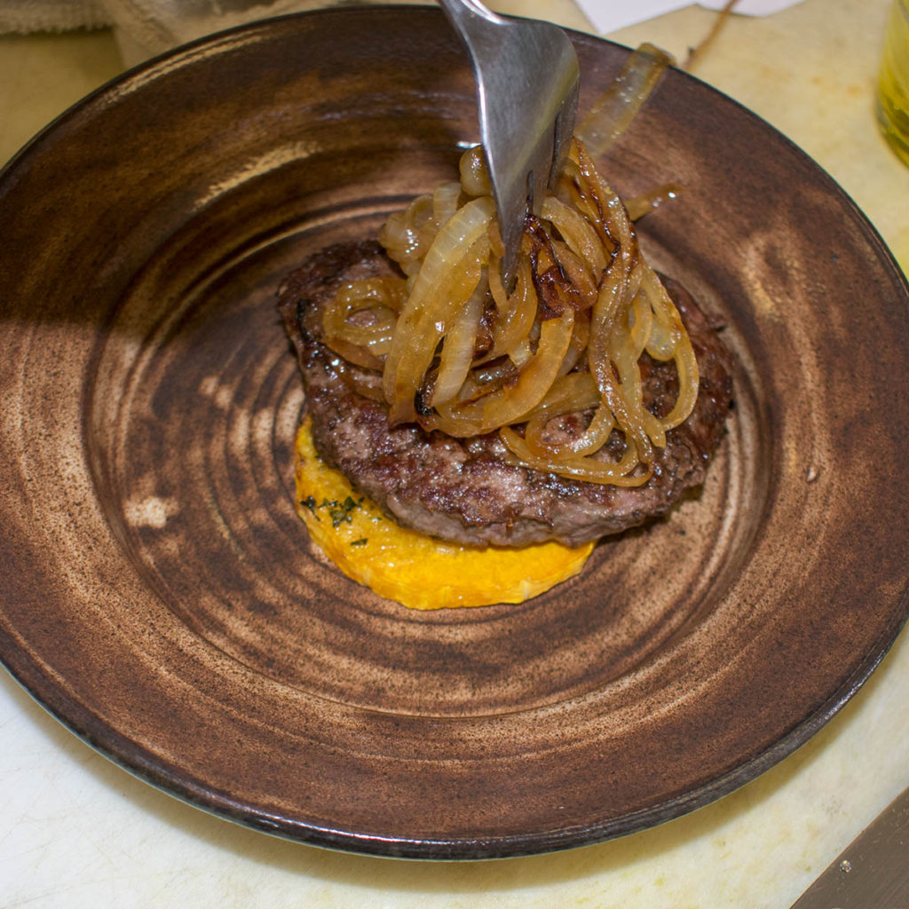 Add a few tablespoons of onion
