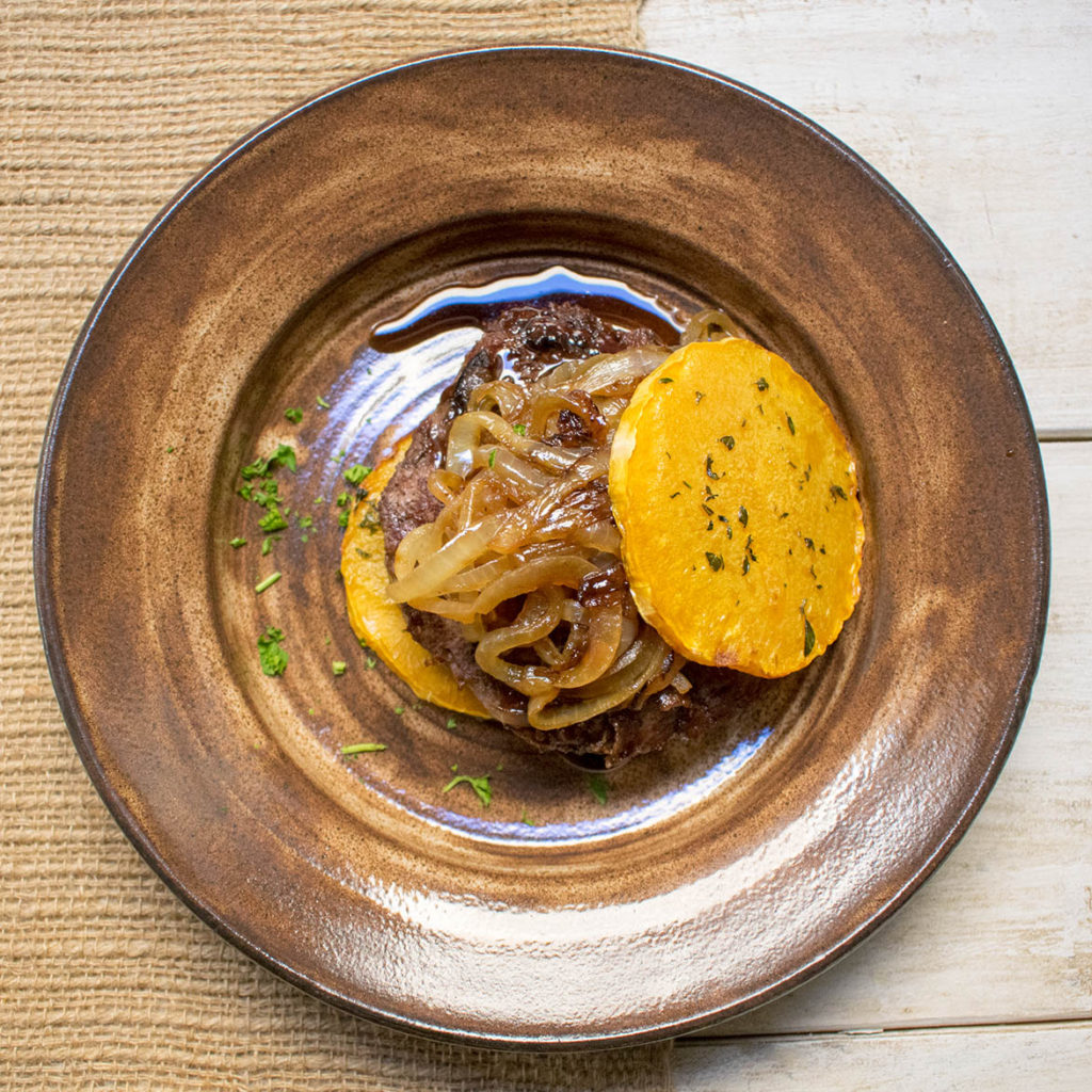 Balsamic Honey Glazed Yak Burgers AIP