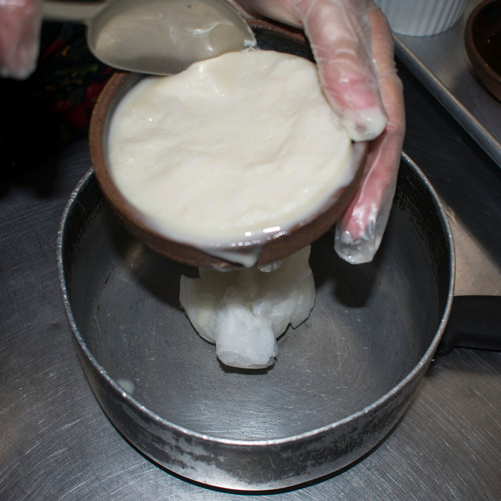 Stir in coconut manna