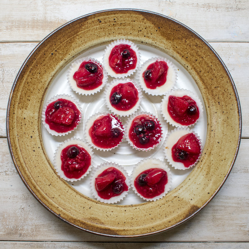 Berry Cheesecake Bites AIP