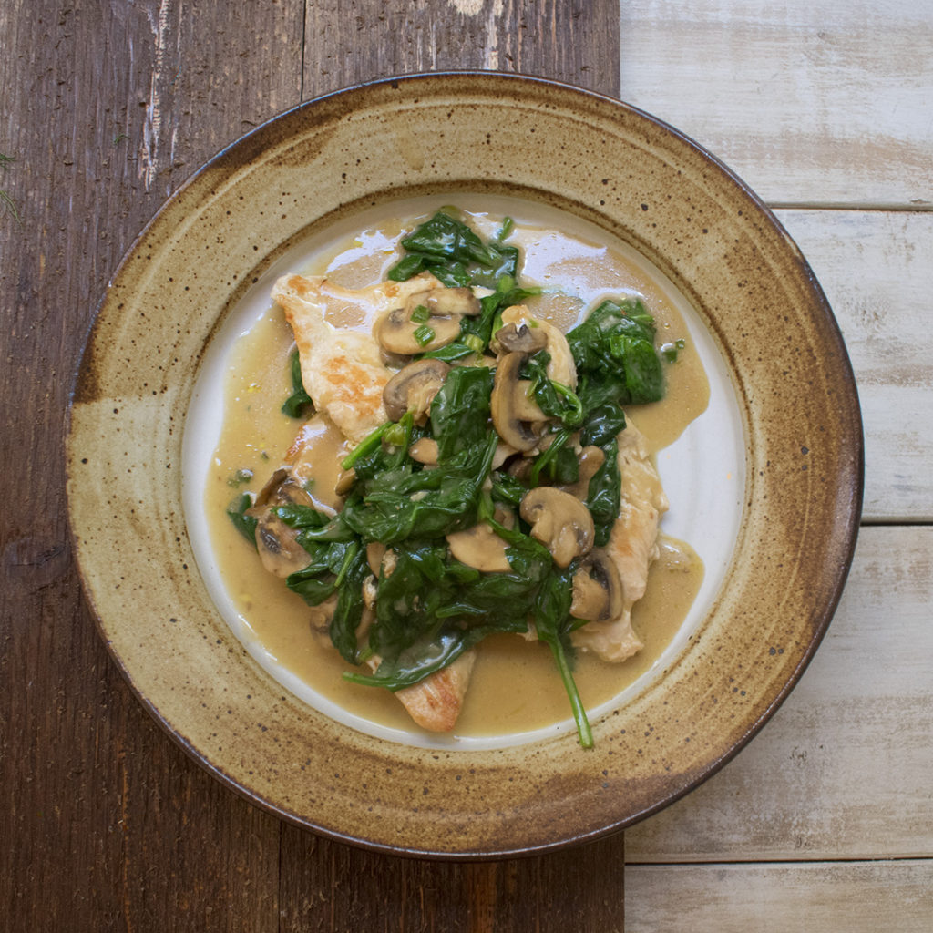 chicken florentine aip paleo