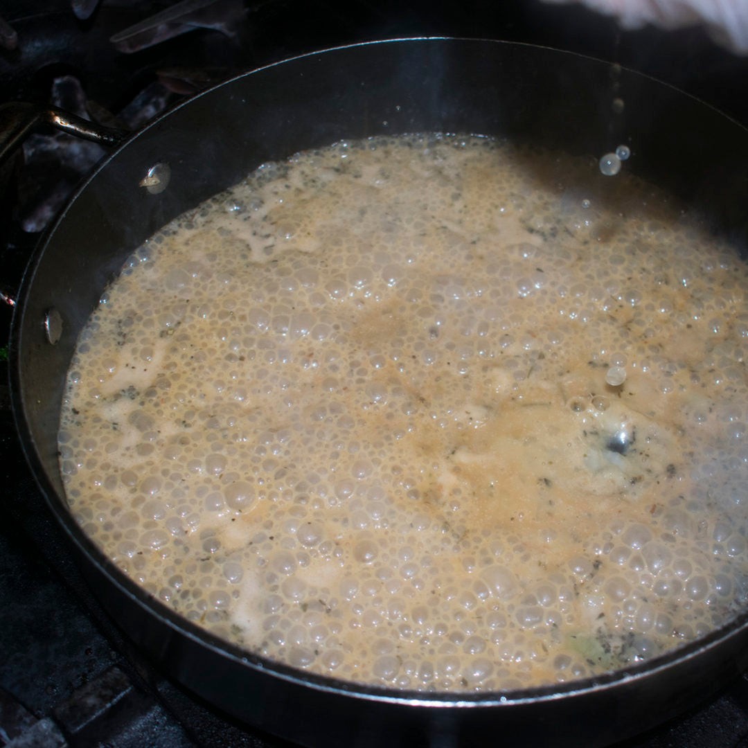 Add in the coconut cream