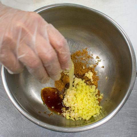 add lime juice and zest