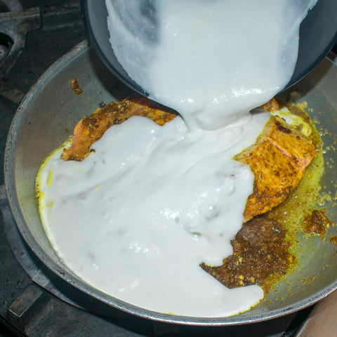 add coconut milk