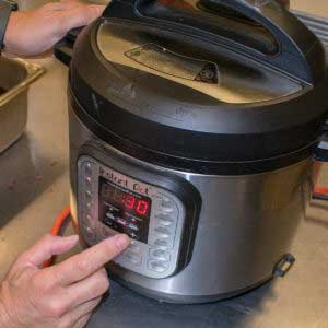 Cook on high pressure for 90 minutes