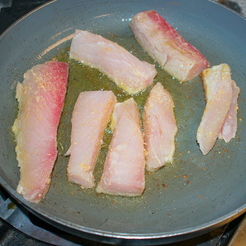 turn fish carefully