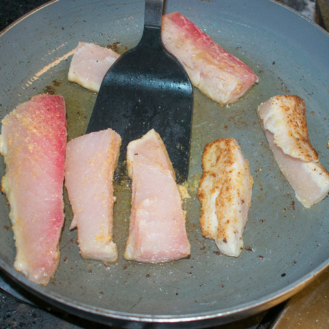 sear fish filets
