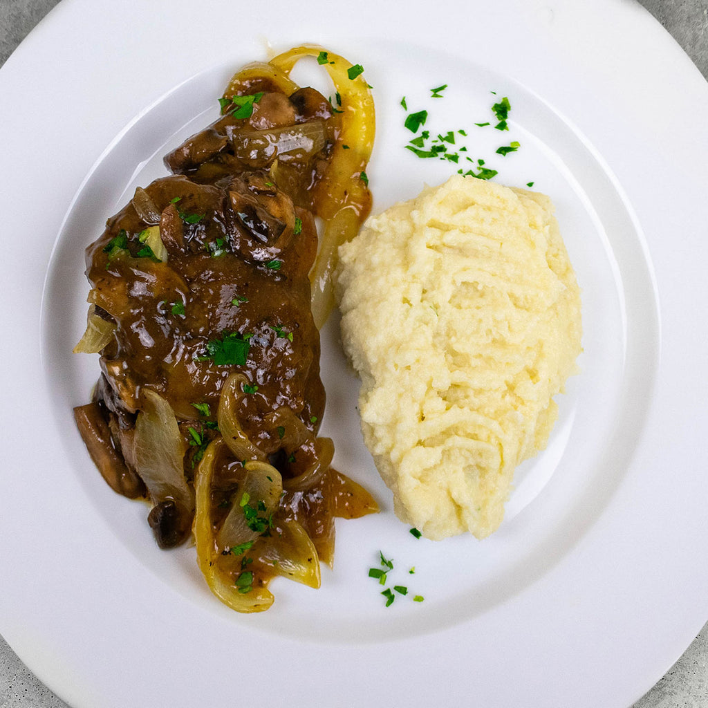 Paleo Beef Salisbury Steak AIP
