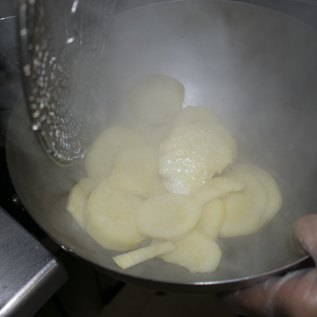 Drain the AIP potatoes and set aside