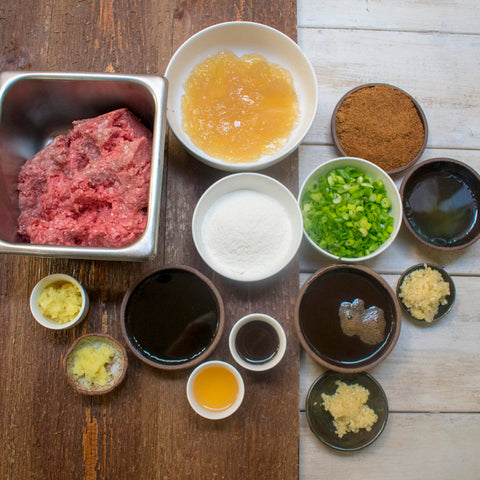 AIP Honey Ginger Meatballs Ingredients