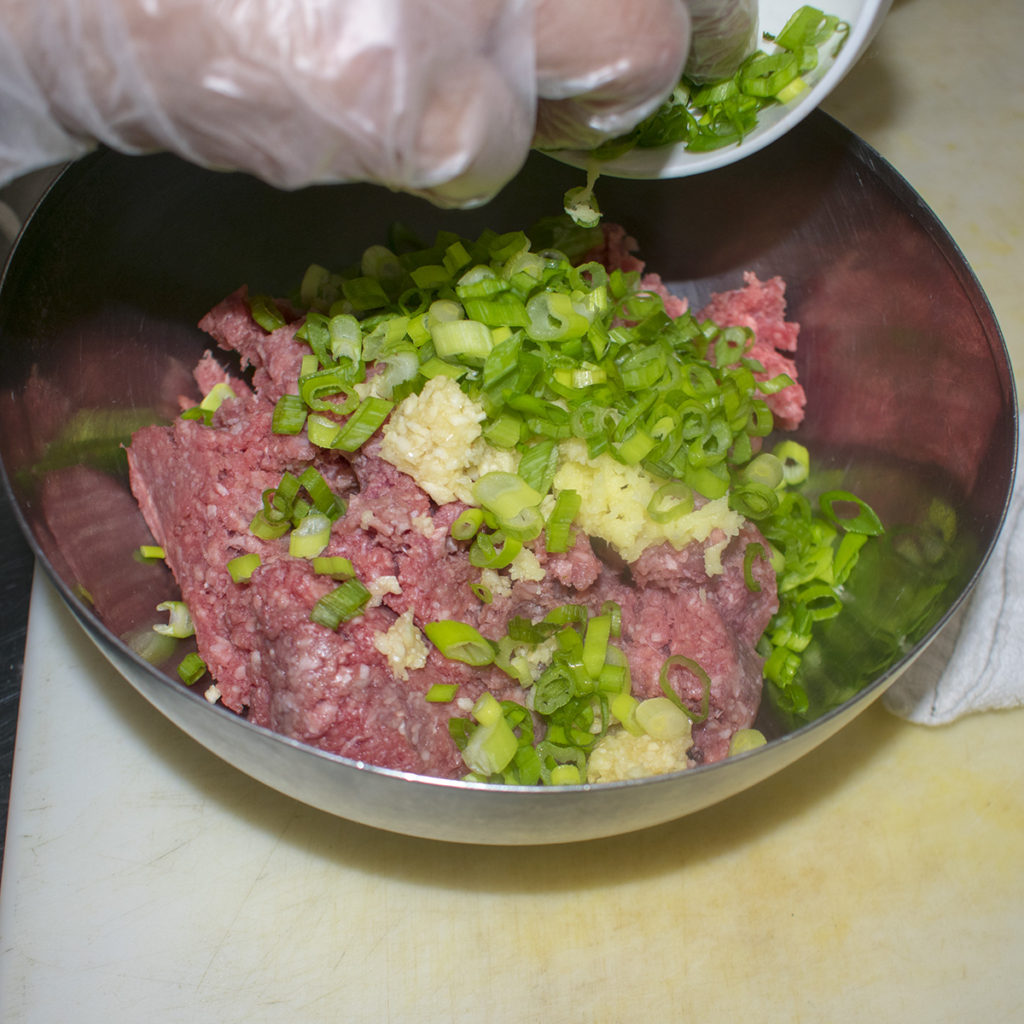 chopped green onions
