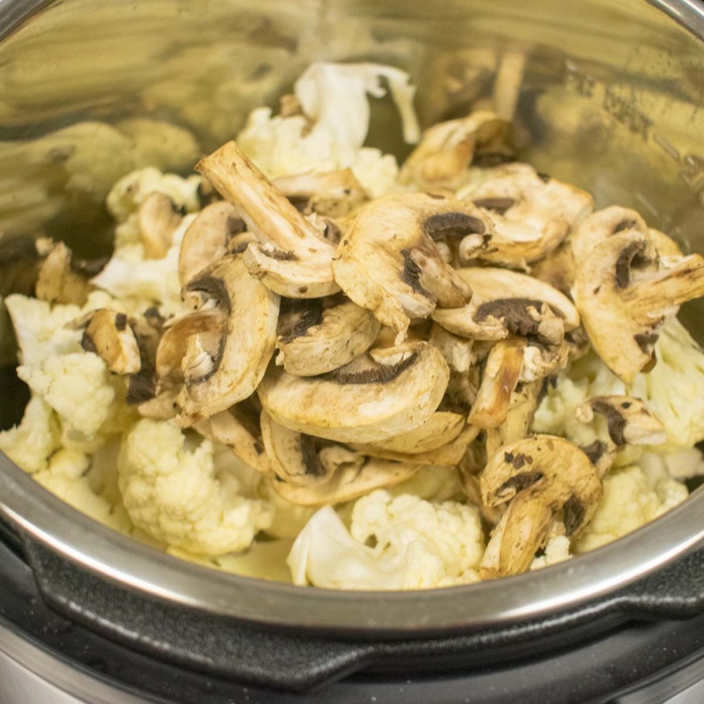 recipe AIP Instant Pot Roasted Garlic Cauliflower Soup