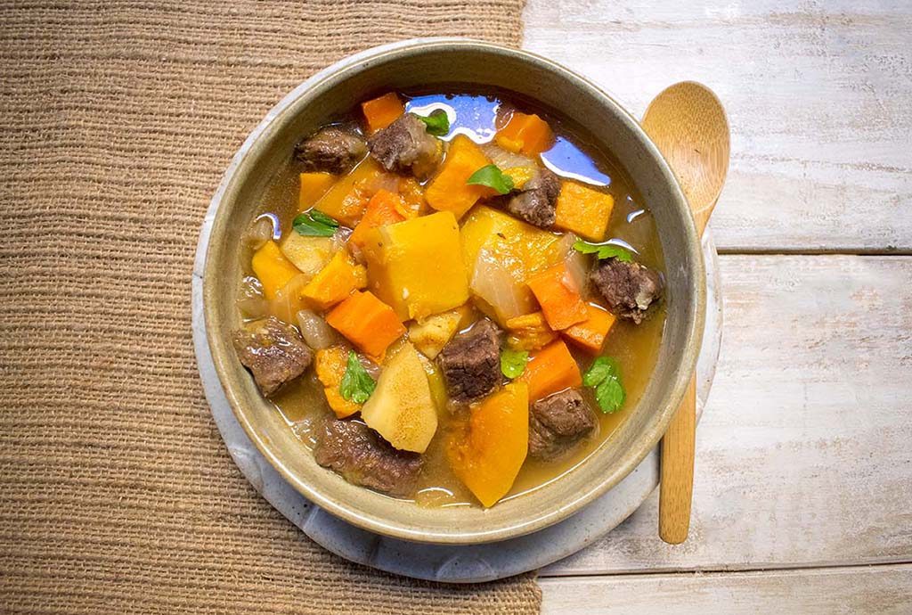 AIP Instant Pot Yak and Root Vegetable Stew