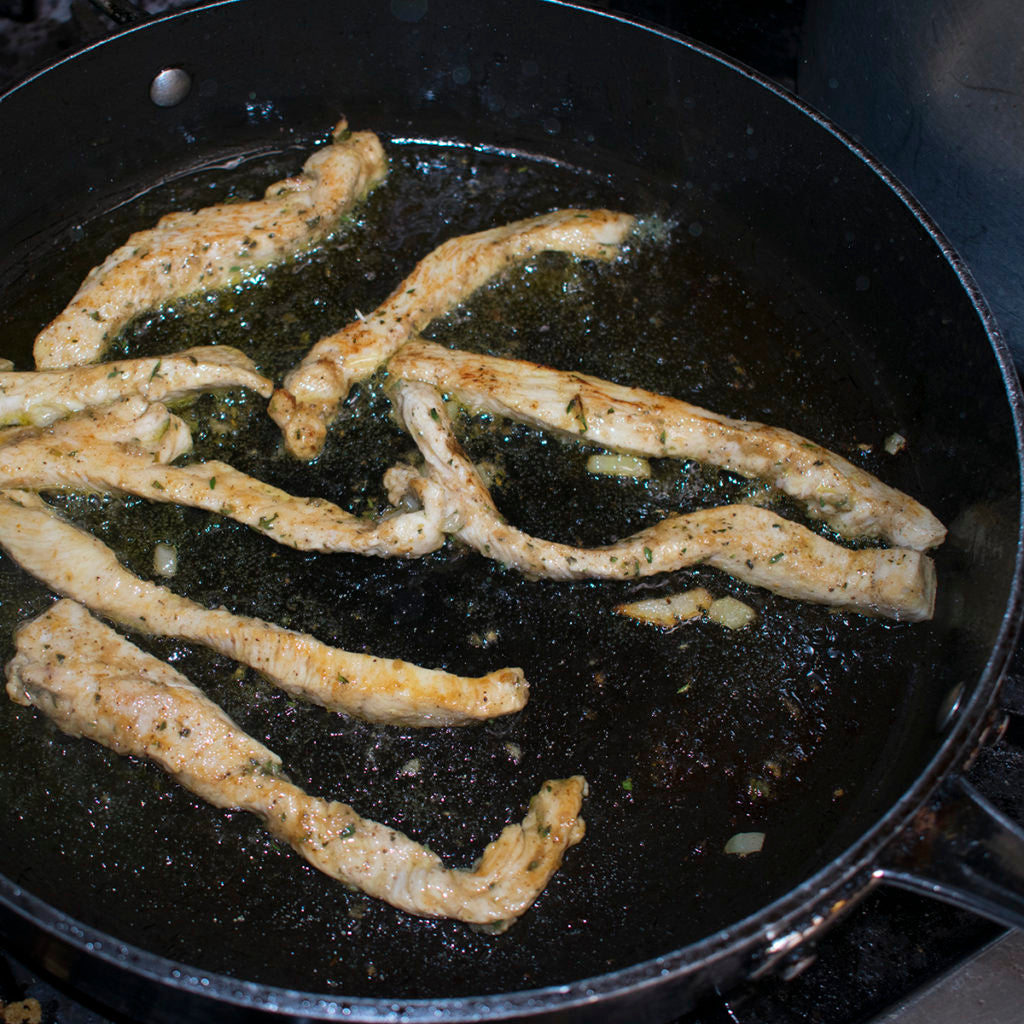 Cook on a hot grill until cooked through