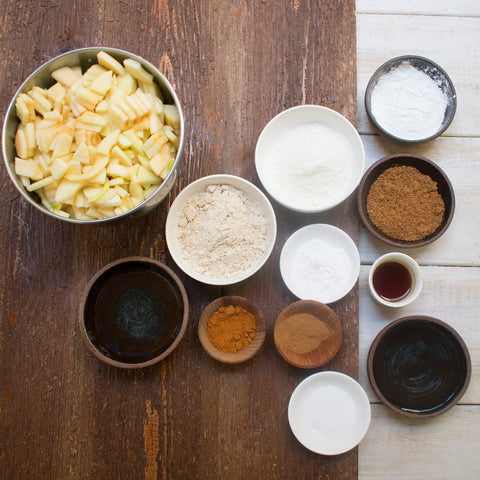 AIP Keto Apple Pie Bar Ingredients