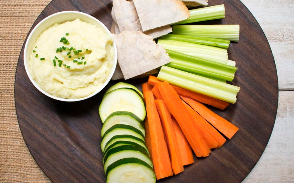 AIP Lemon Garlic Cauliflower Hummus