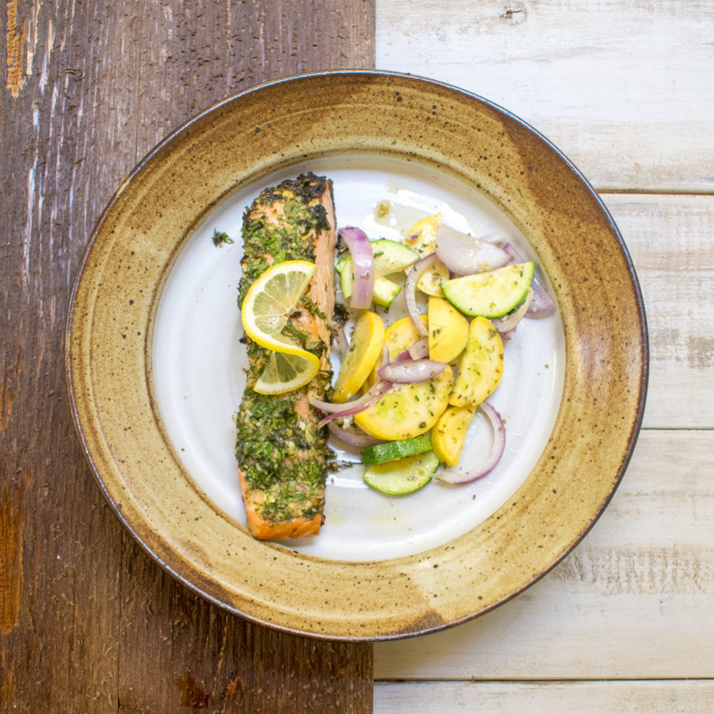 aip paleo Lemon Garlic Herb Salmon