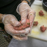 Form it into 16 equal sized slider patties and set aside