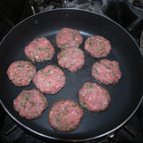 Form it into 16 equal sized slider patties