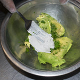 add coconut cream to avocado