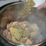 Add all of the other ingredients and close the lid