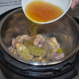 Add all of the other ingredients and close the lid