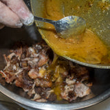 Remove pork to a cutting board and shred