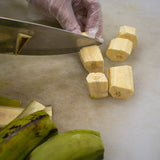 cut plantains