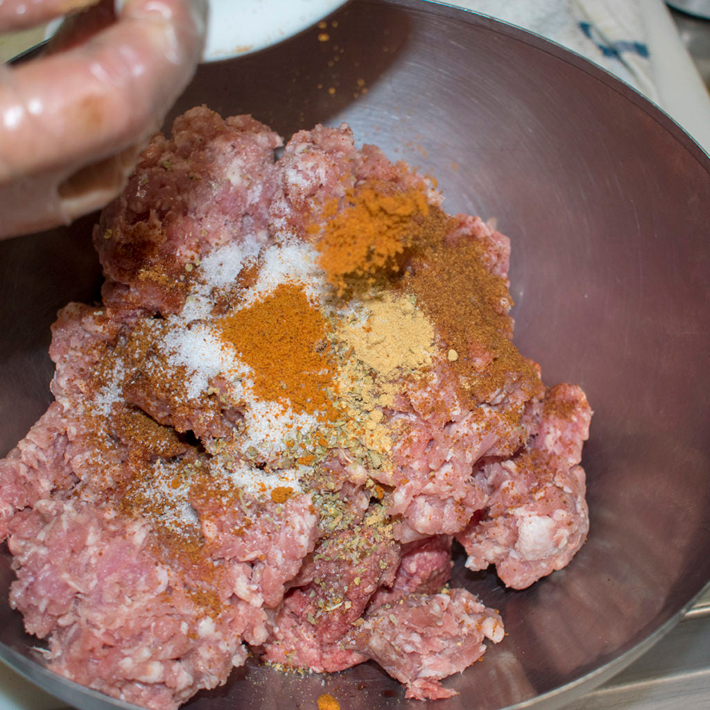 Combine all AIP Brats ingredients together