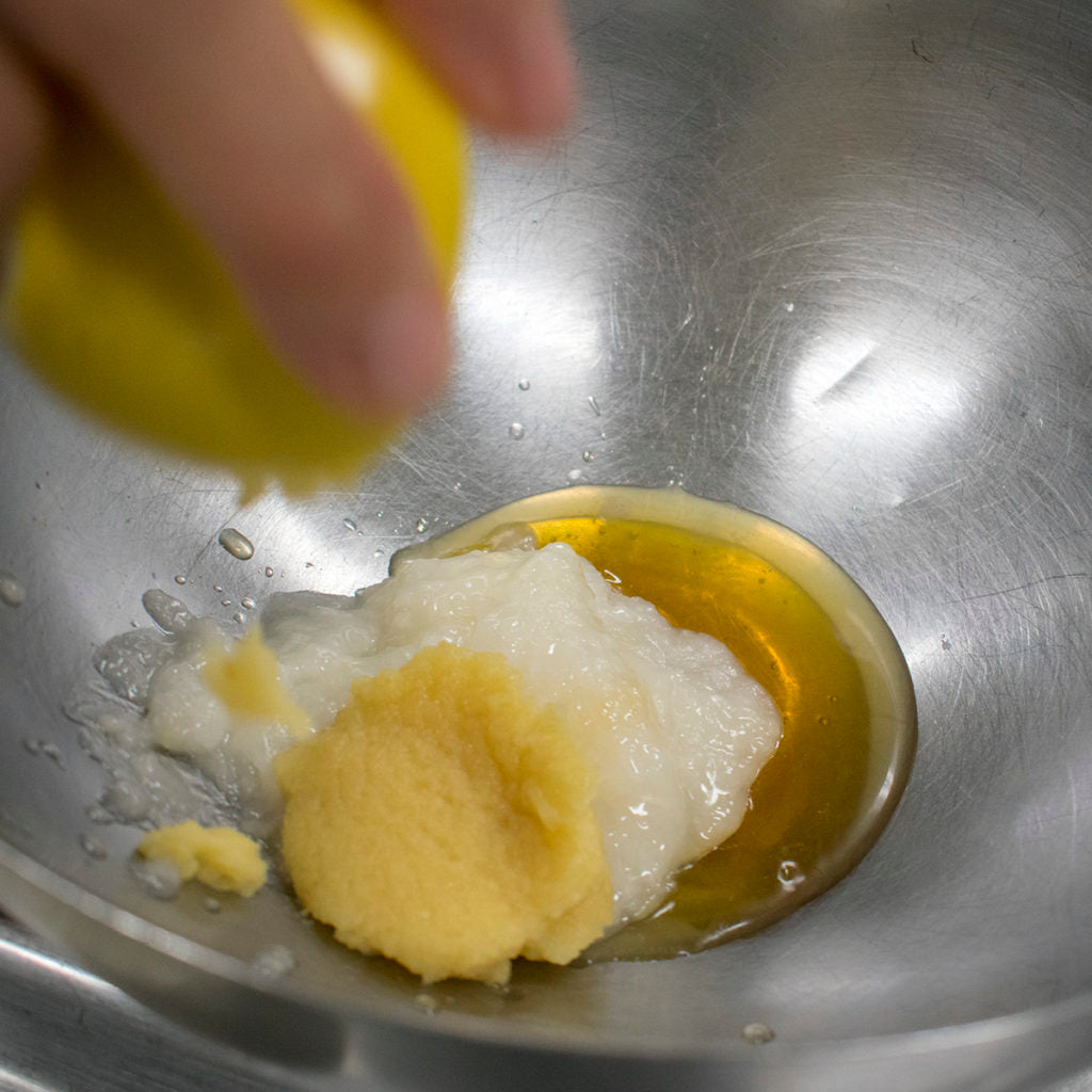 Whisk together wet ingredients