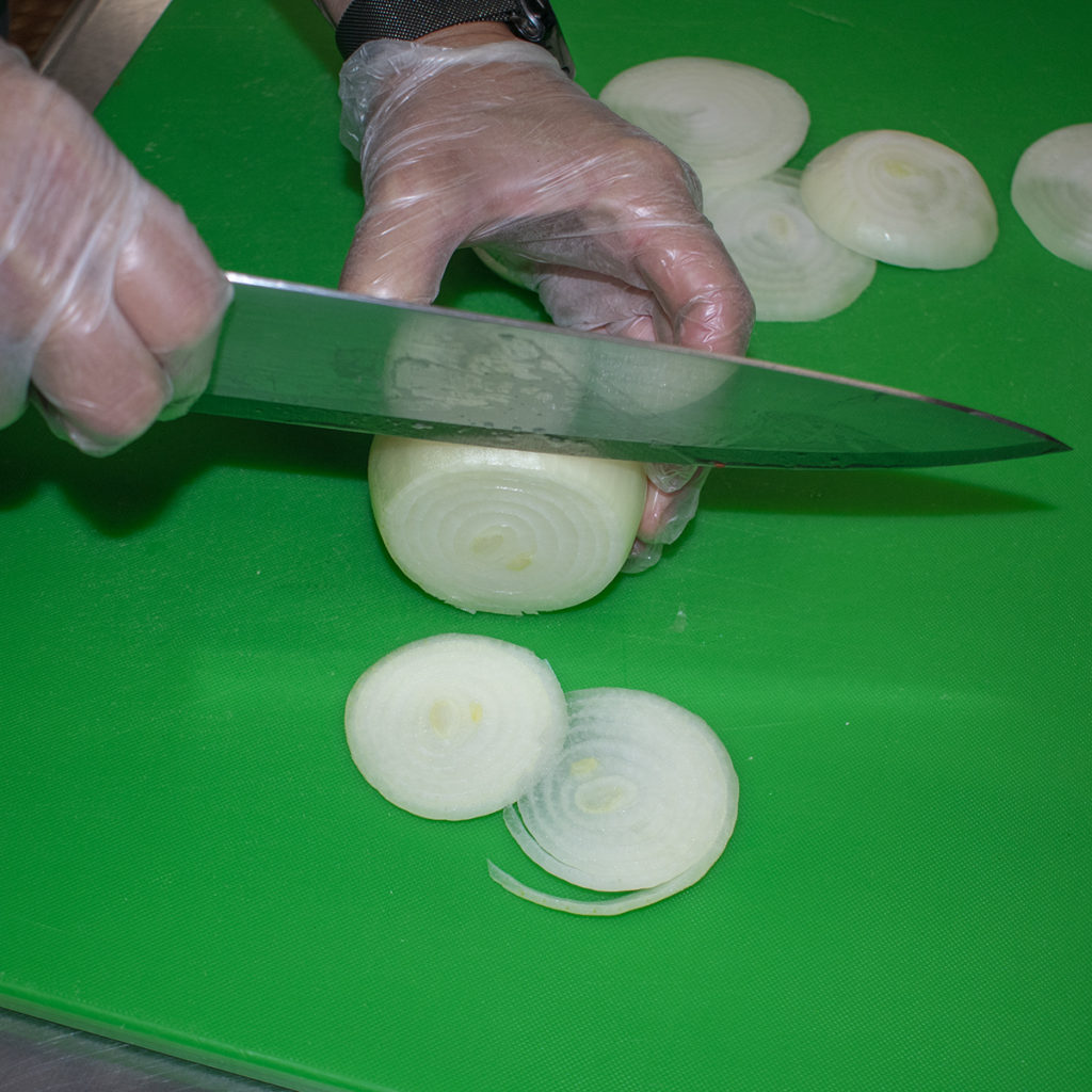 cut onions for aip onion rings