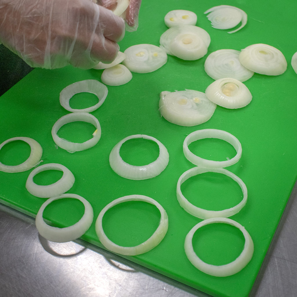 separate aip onion rings