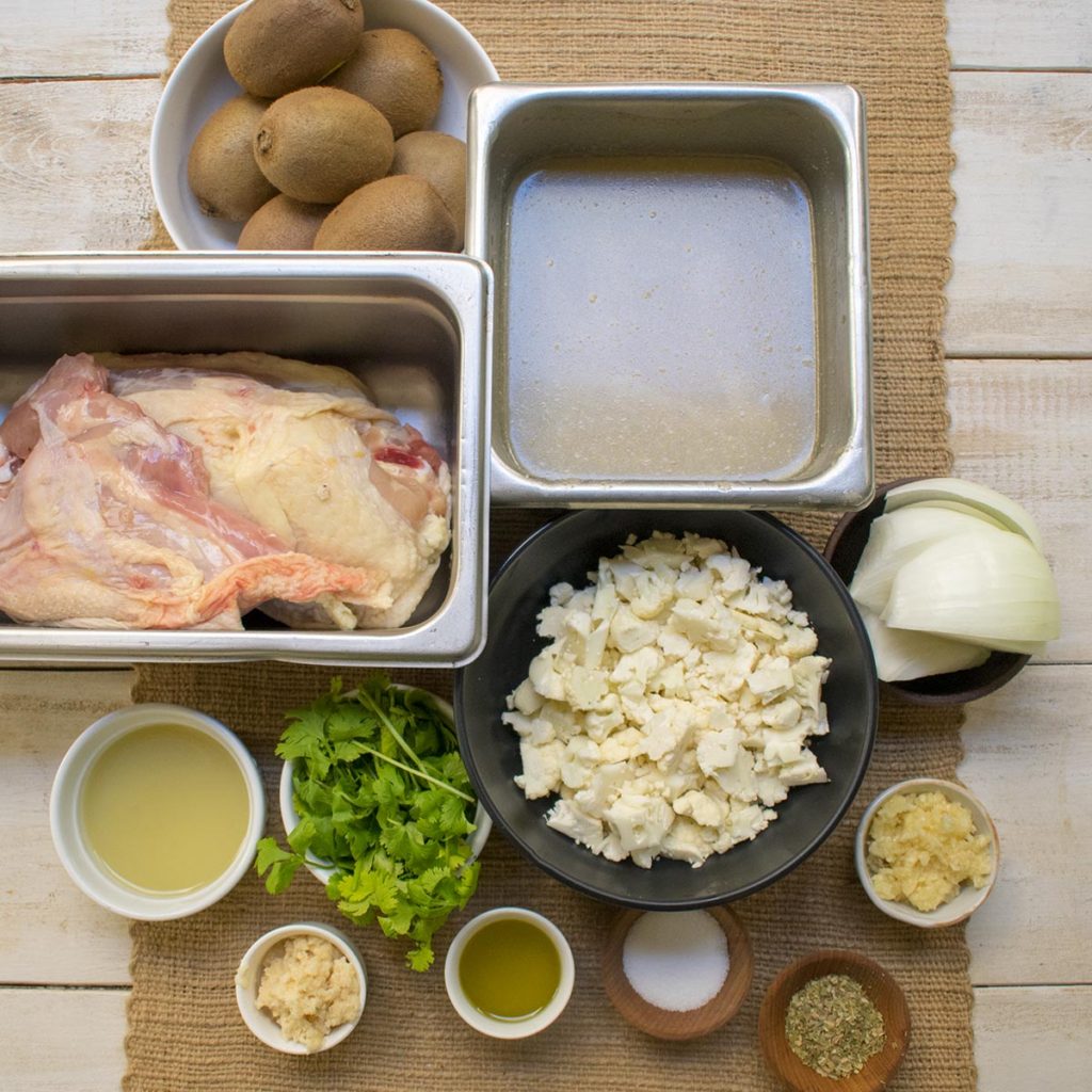 AIP Chicken Pozole Verde Ingredients