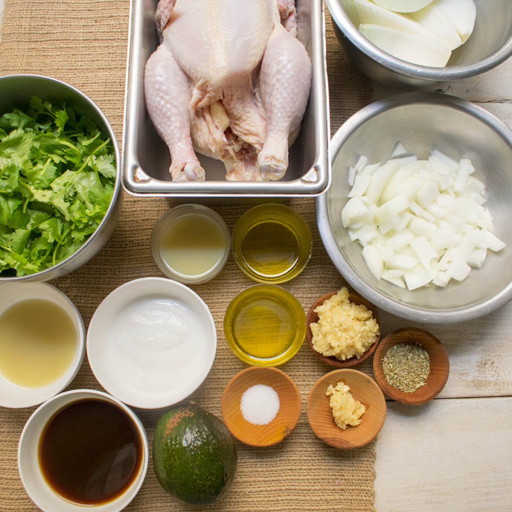 AIP Peruvian Pollo a la Brasa Ingredients