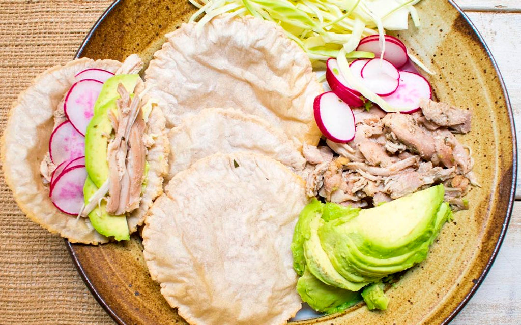 AIP Paleo Pulled Chicken Tacos