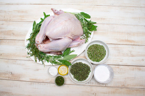 Ingredients for AIP Roast Turkey and Gravy