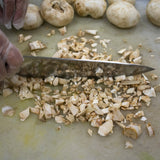 chop mushrooms