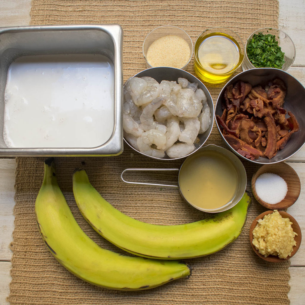 AIP Shrimp and Grits Ingredients