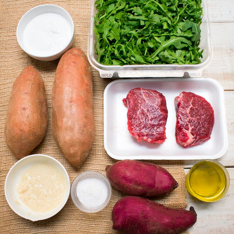 ingredients for this AIP Sliced Beef Tenderloin Recipe