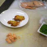 garnish with salmon
