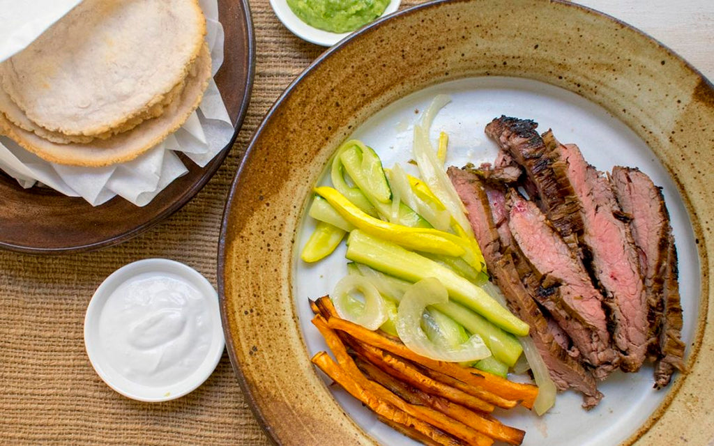 aip steak fajitas