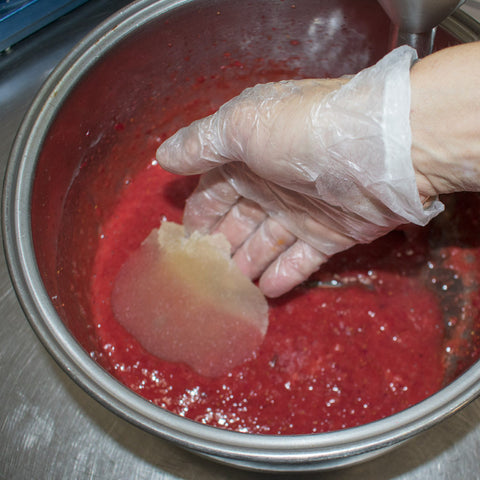 add gelatin and stir well to combine