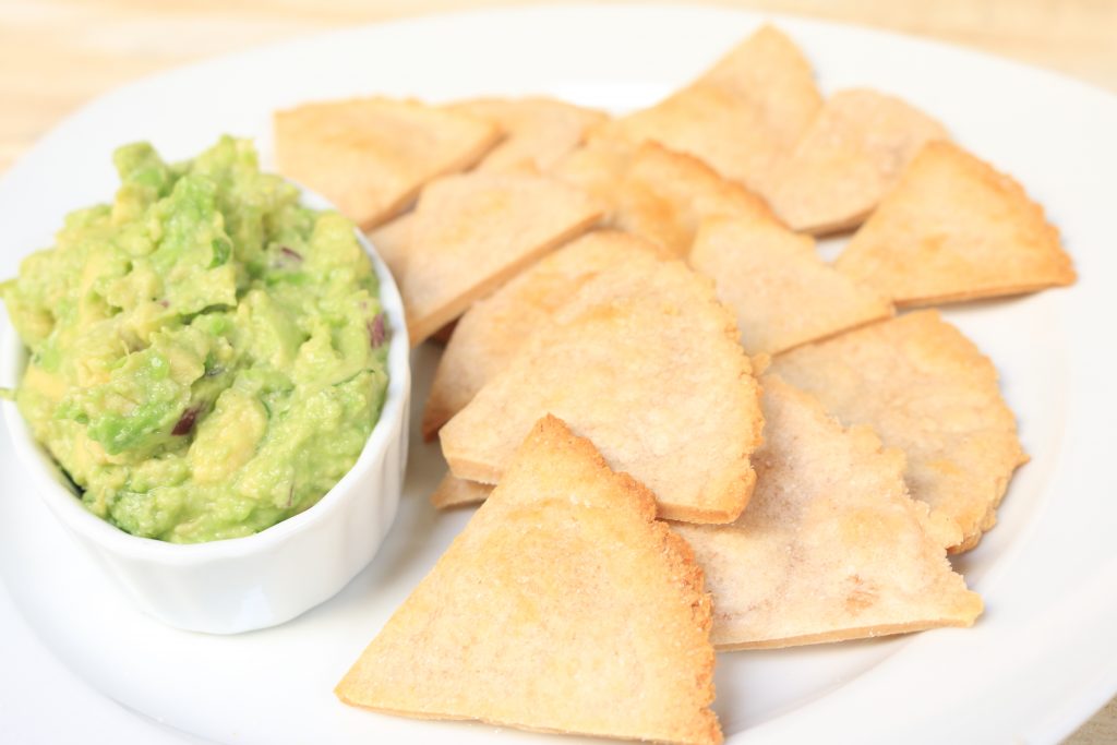 paleo chips and guacamole