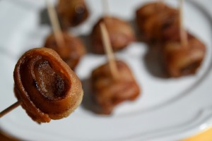 paleo Bacon Wrapped Water Chestnuts
