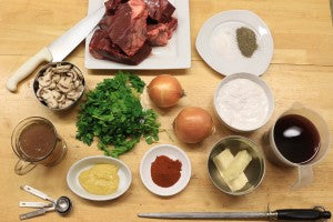 beef heart stroganoff ingredients