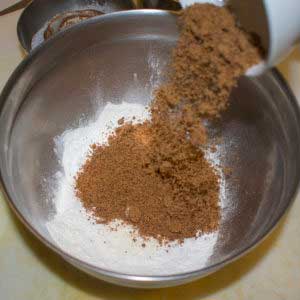 mix dry aip ingredients in bowl
