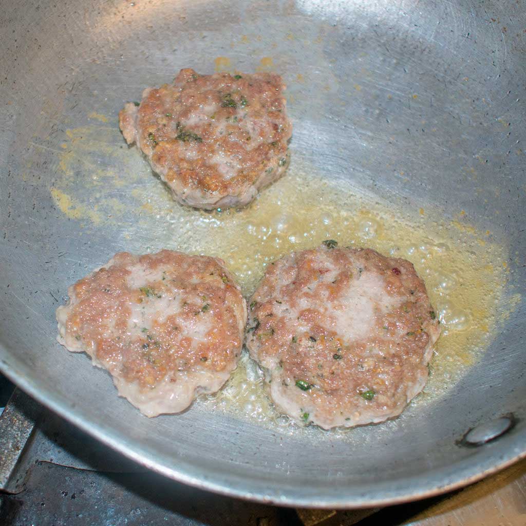 flip and pan fry aip pork breakfast sausage